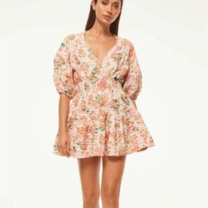 NWT Misa Los Angeles Eight Crinkle Mini Dress
